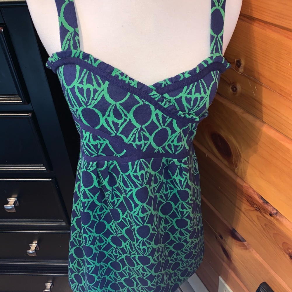 Lilly Pulitzer sz 4 knit blue dress
